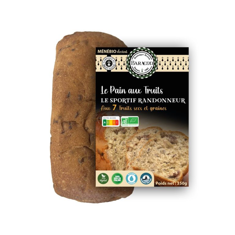 nouveau produit pain aux fruits le sportif randonneur