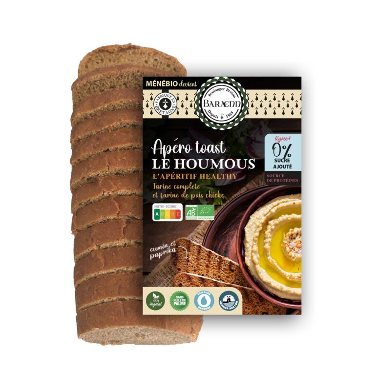 nouveau produit pain de mie lapero toast houmous