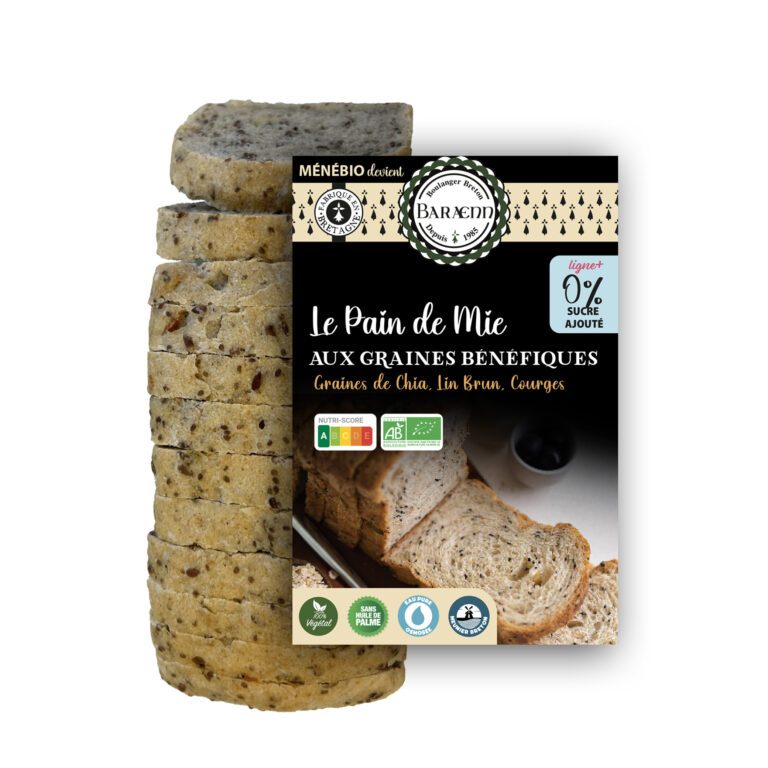 nouveau produit pain de mie le complet aux graines