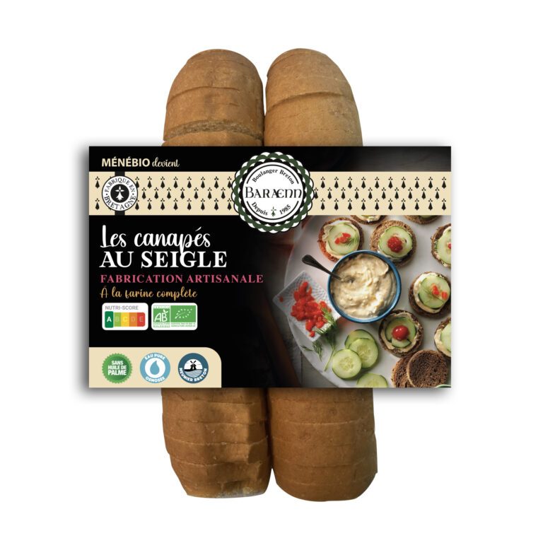 nouveau produit pain de mie les canapes seigle