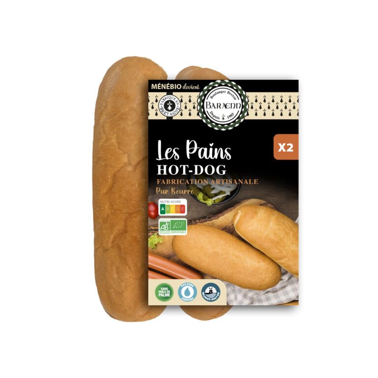 nouveau produit snacking le pain hot dog